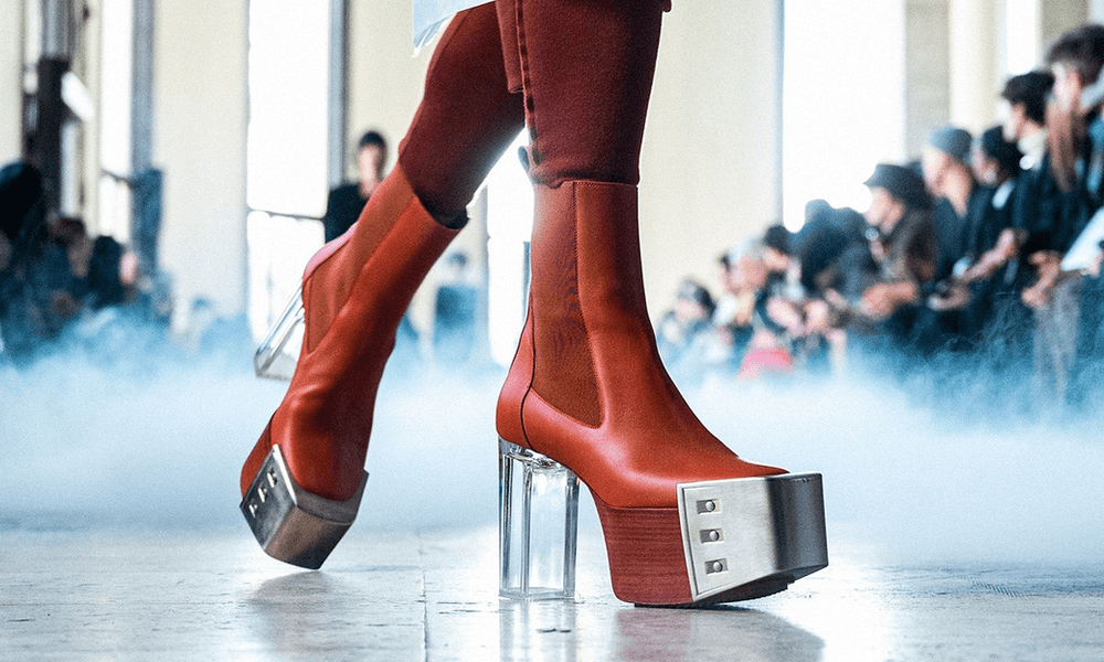 Rick Owens Kiss Boots (A Modern Take On Rocks Famous Boots)